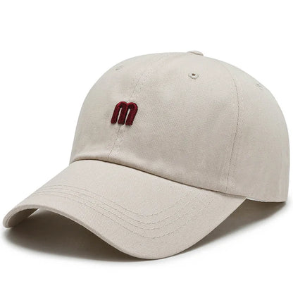 Women's Hats Baseball Caps Korean Plain Letters Polyester Cotton Embroidery