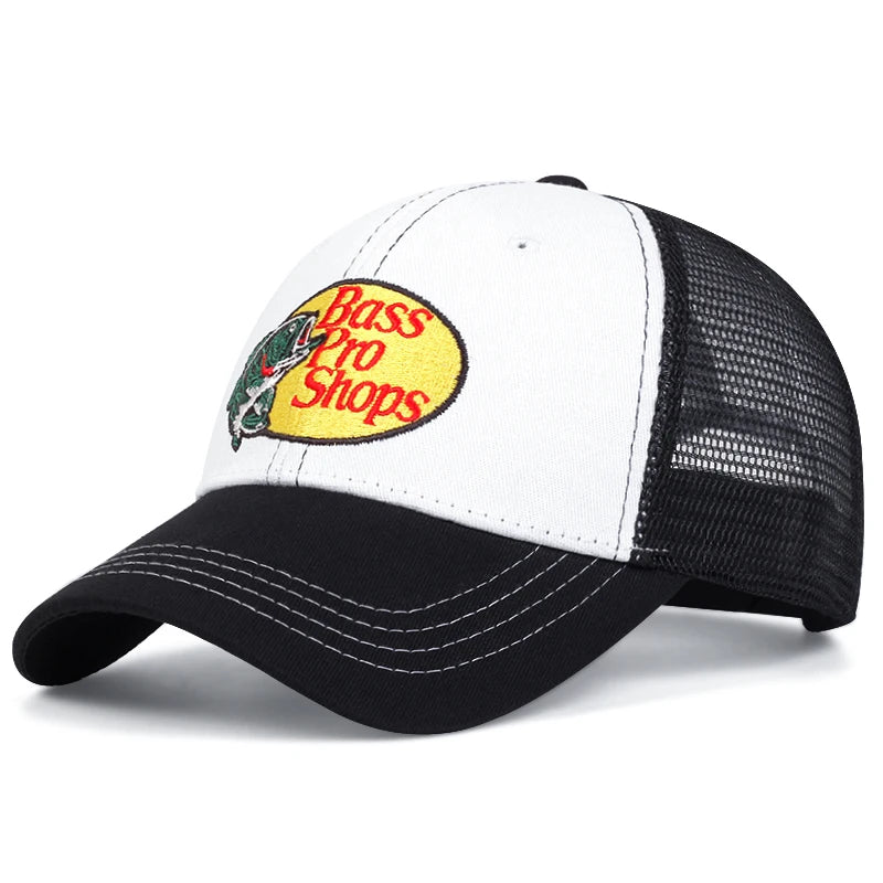 Bass Football Baseball Caps