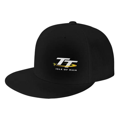 Isle Of Man TT Races Manx Print Snapback Cap