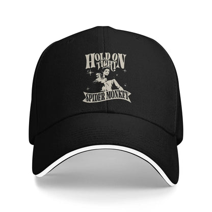 Hold On Tight Spider Monkey Twilight Baseball Caps