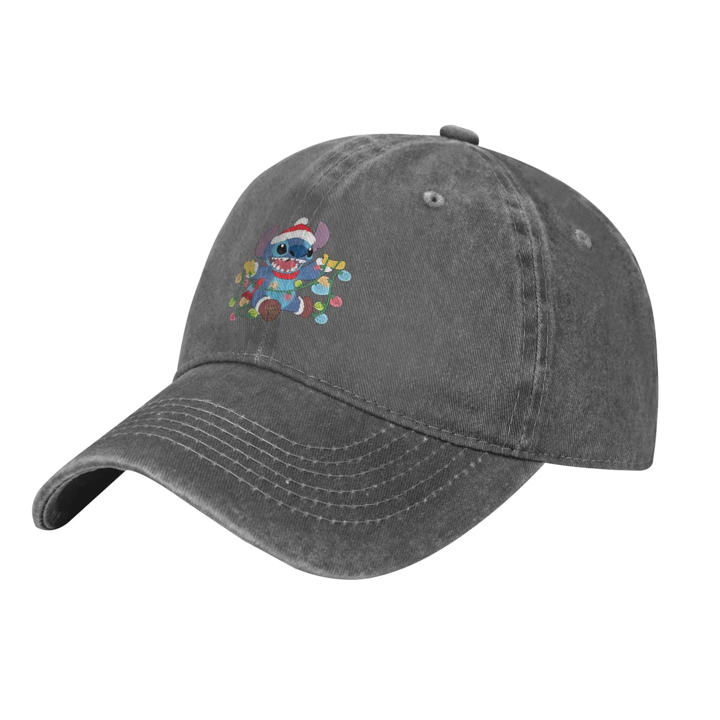 Stitch Christmas Men Women Baseball Cap Experiment Lilo Stitch Denim Caps Hat