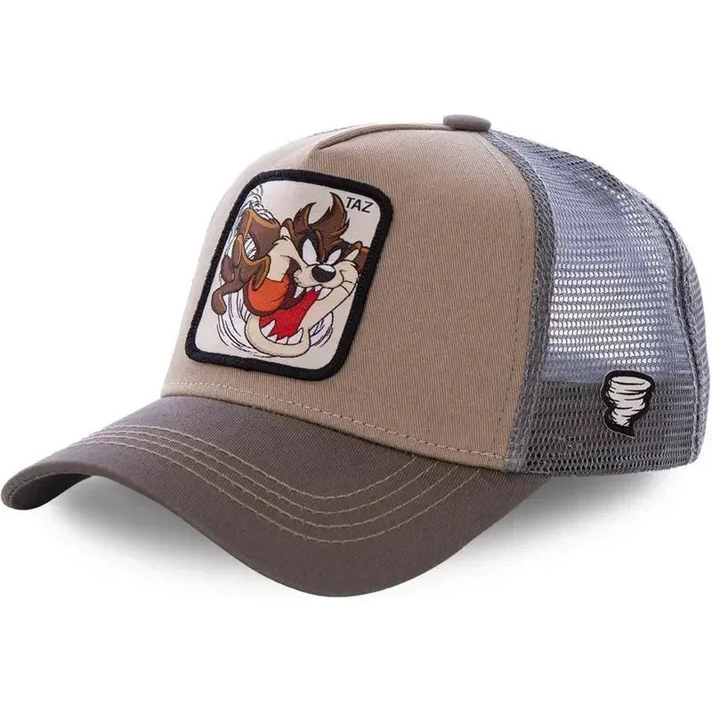 High Quality Brand Anime Cartoon Snapback Cotton Baseball Cap Men Women