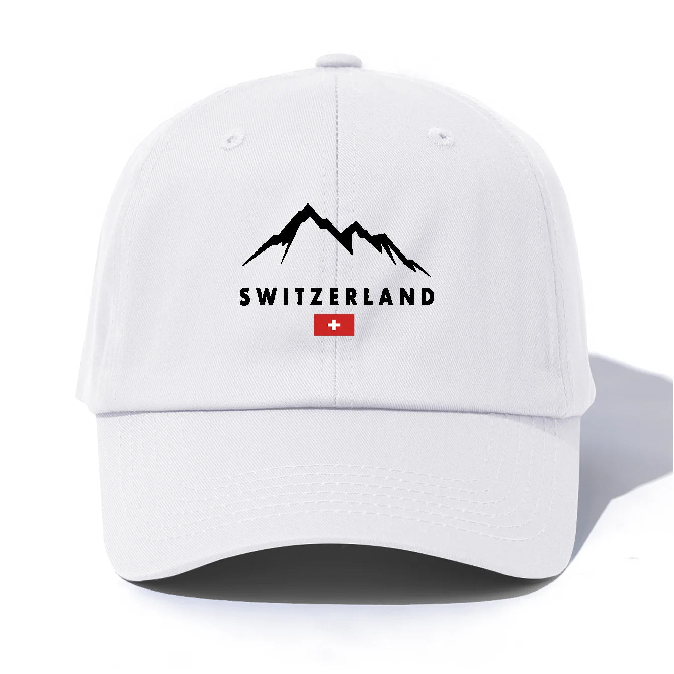 SWITZERLAND Print Baseball Cap For Adults