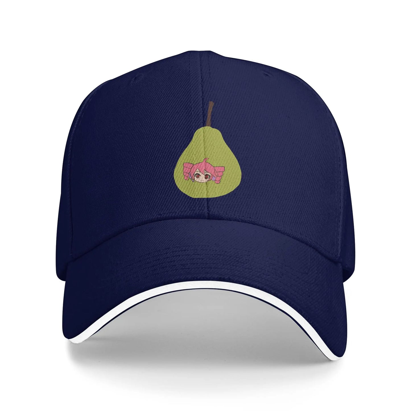 Pearto Kasane Teto Pear Anime Japanese Music Character Baseball Cap