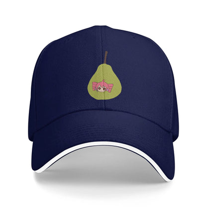 Pearto Kasane Teto Pear Anime Japanese Music Character Baseball Cap