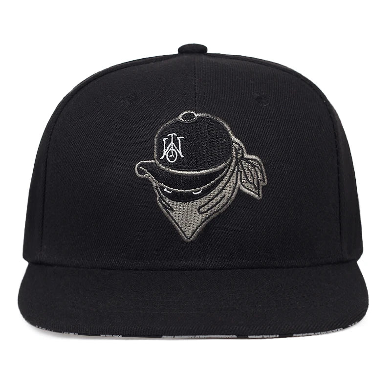 Masked Adjustable Baseball Cap Snapback Caps Men's And Women's