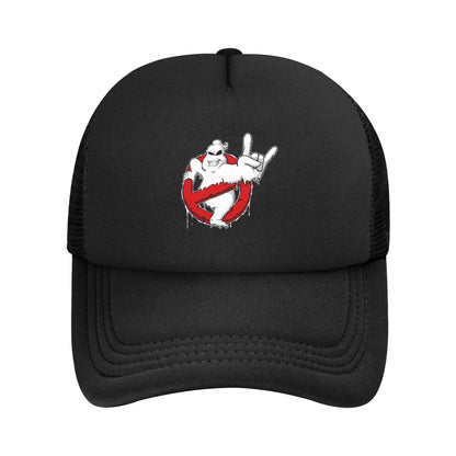 Ghostbuster Horns Up Mesh Baseball Caps