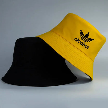 Fashion Summer Beer Drinking Alcohol Bucket Hat Woman Man