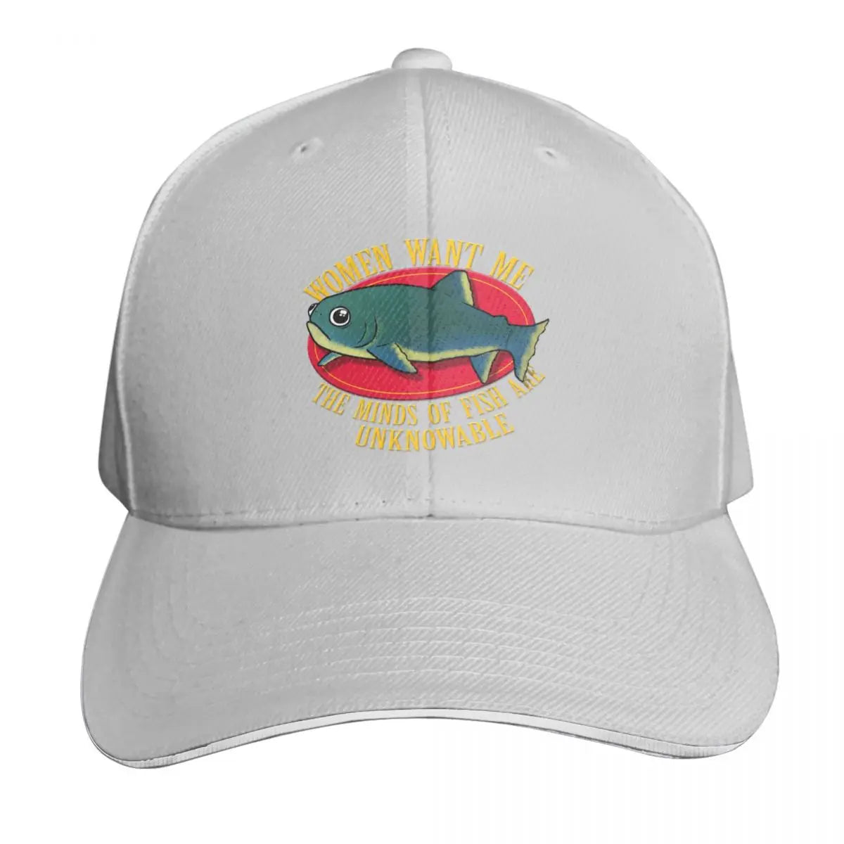 Women Want Me Fish Are Unknowable Baseball Cap
