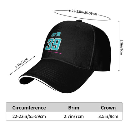 New Design Baseball Caps Miku Jersey Hatsune Miku Wear