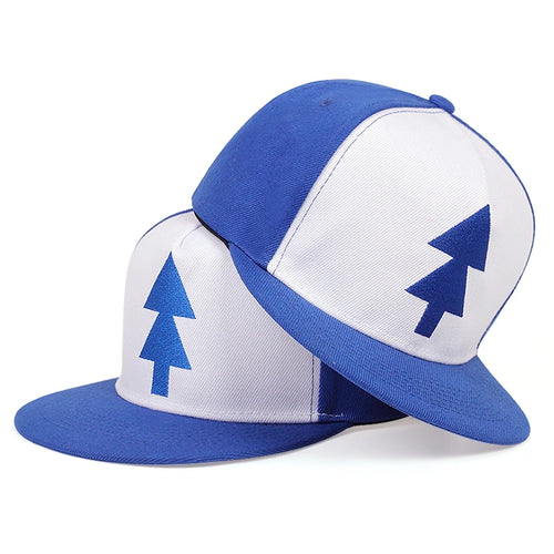 Blue Tree Snapback Hat Fashion Hip Baseball Cap Men Women
