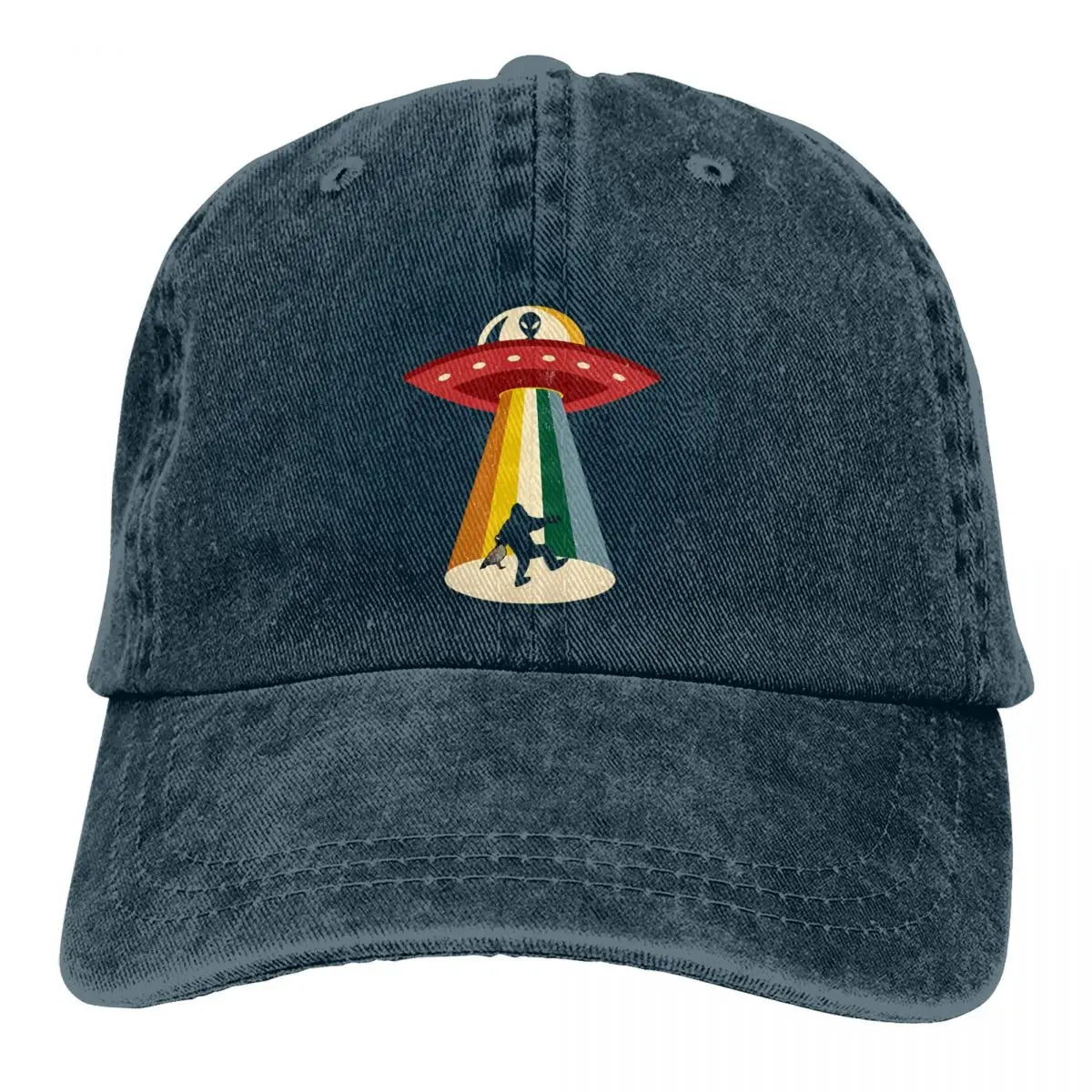Pure Color Dad Hats Carrying Canadian Goose Hunter Alien Baseball Caps