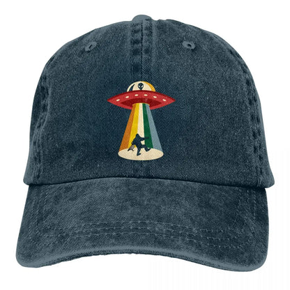 Pure Color Dad Hats Carrying Canadian Goose Hunter Alien Baseball Caps