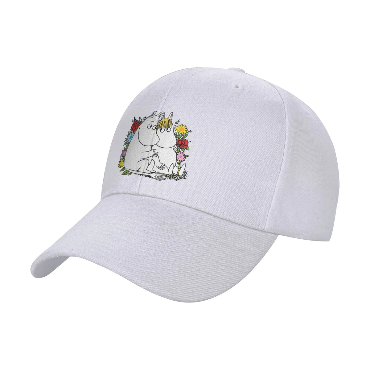 Moomings Life in Moominvalley Stained Glass Style Baseball Cap