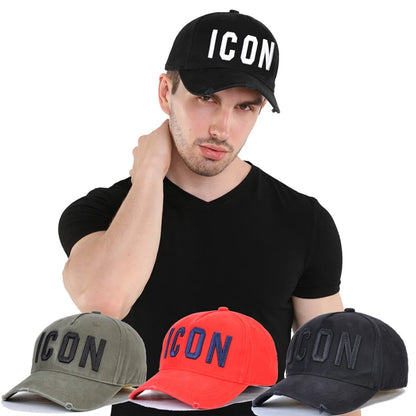 Street Style Men's Hip-Hop Hat Fashion Embroidery Letters Baseball Cap