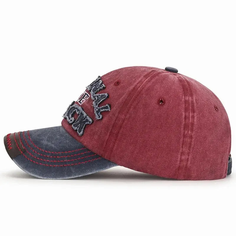New Cotton Coated Outdoor Sports Wash Baseball Cap