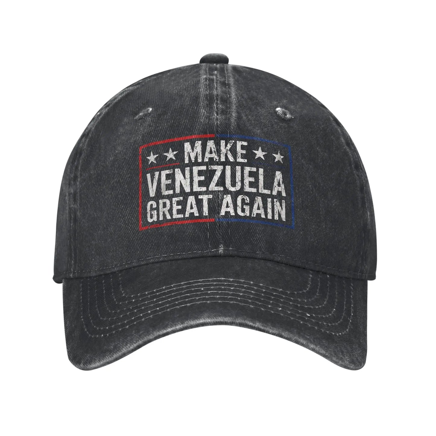 Washed Baseball Cap Make Venezuela Great Again Summer Trucker Hat For Female Male