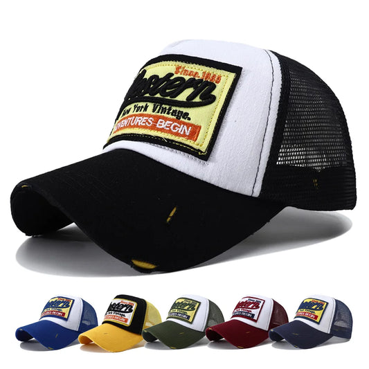 New Letter Embroidery Baseball Cap Chapeau Homme