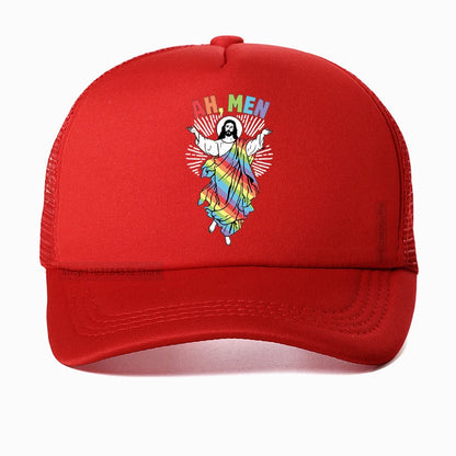 Jesus Christ 3D Print Baseball Cap