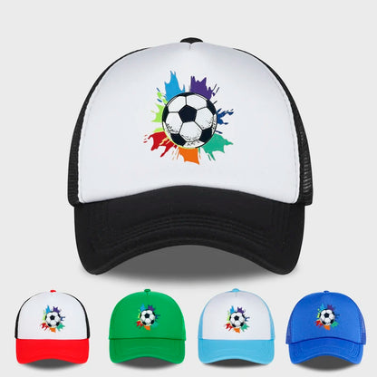 Cool Graffiti Soccer Mesh Cap Baseball Cap