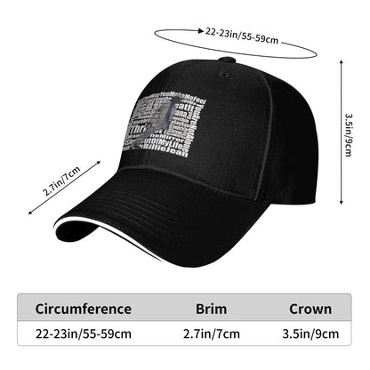 MJ Pop King Baseball Caps