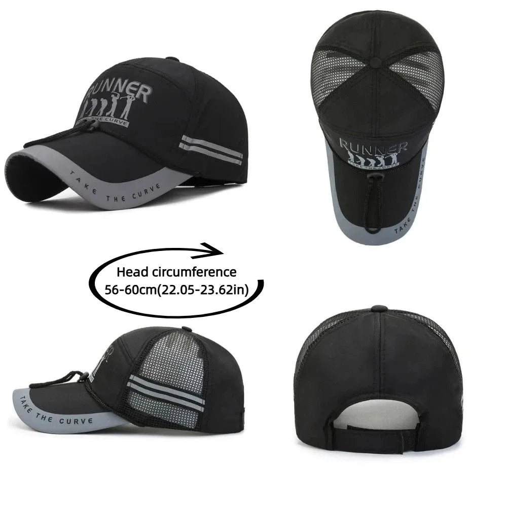 Trendy Quick-Drying Baseball Cap For Men Women