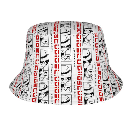 One Piece Anime Bucket Hat Luffy