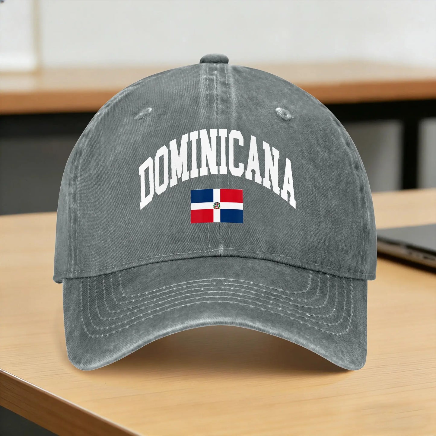 Dominican Republic Dominicana Flag Graphic Baseball Cap