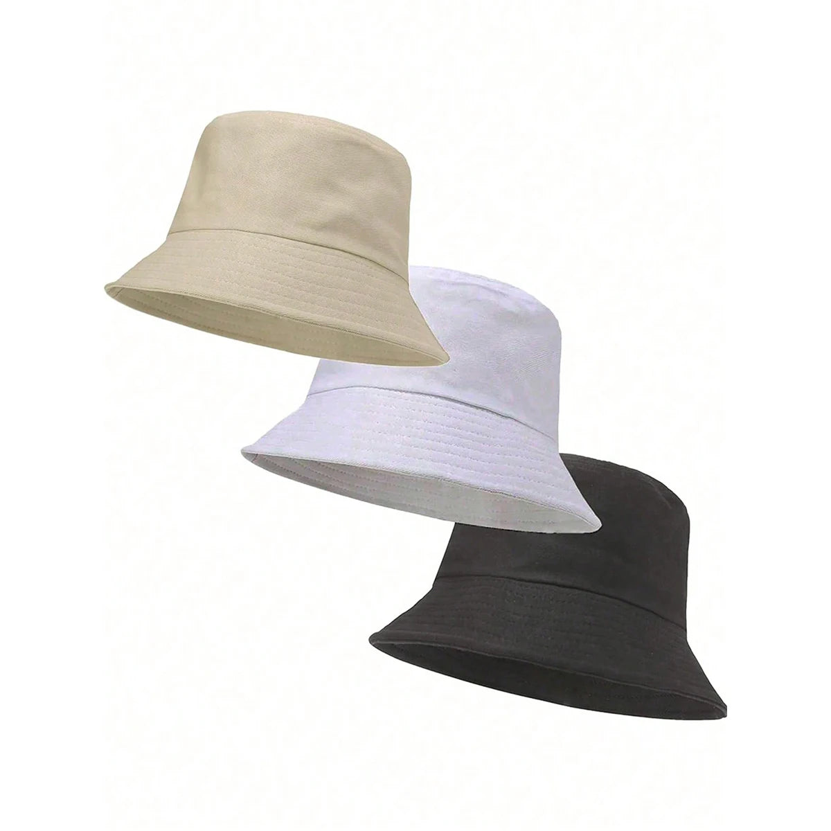Unisex Summer Foldable Bucket Hat Women Cotton Outdoor Fishing Hunting
