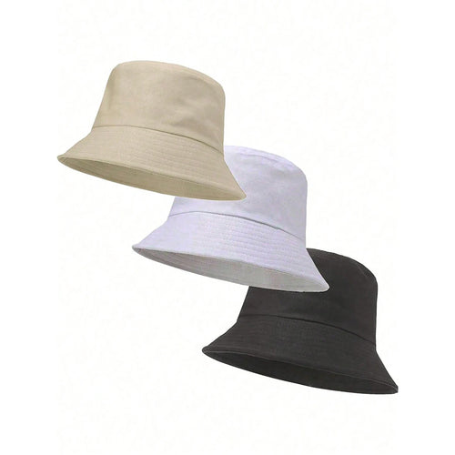 Unisex Summer Foldable Bucket Hat Women Cotton Outdoor Fishing Hunting