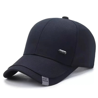 Unisex Small Iron Label Baseball Caps