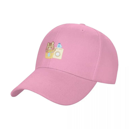 New Cute Kawaii Chipmunk Laundry Day Baseball Cap