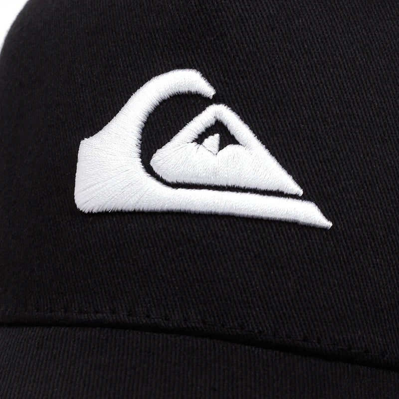 Simple Symbol Triangle Surfing Embroidery Outdoors Baseball Cap