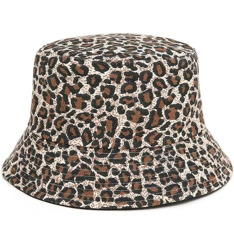 New Fashion Graffiti Sunscreen Bucket Hats Fashion Letter Print Fisherman