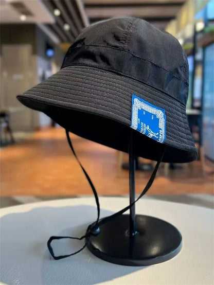 2025 Unisex Summer Cotton Bucket Hat Men Outdoor Fashion Cloth Label