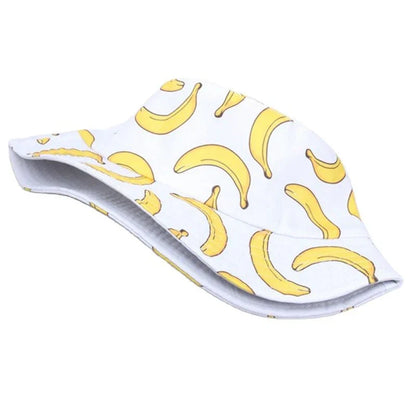 Summer Spring Thin Shade Banana Print Cotton