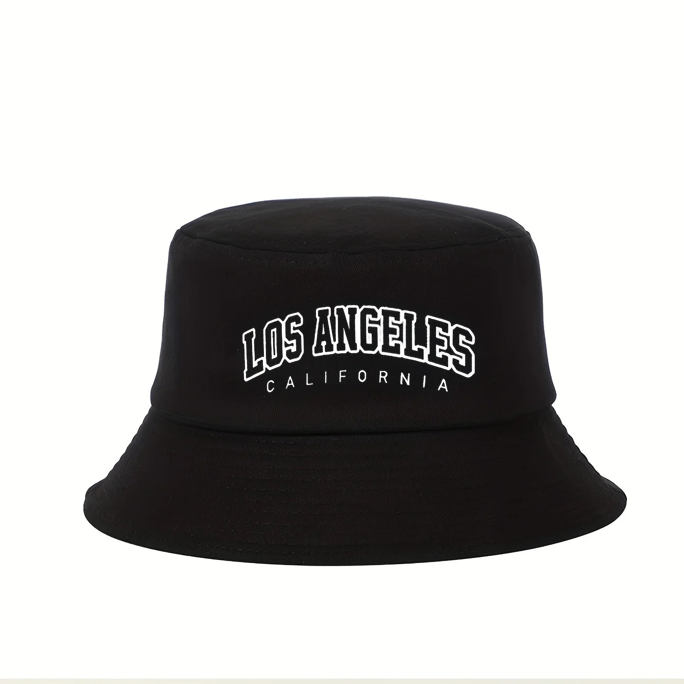 Leisure Bucket Hat with Letters Print, Funky Style Polyester Fishing Cap