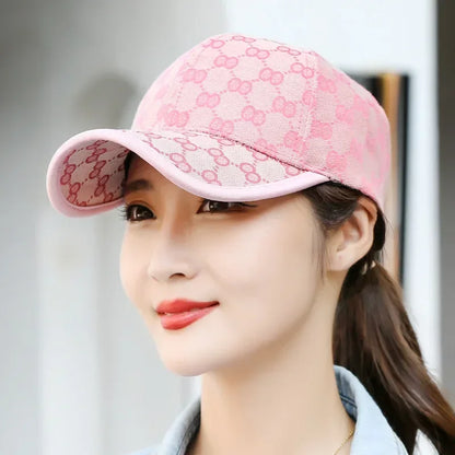 Retro Women Men Printed Baseball Cap