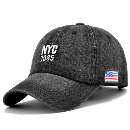 Unisex Light Board Denim Washed Baseball Caps