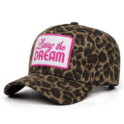 Fashionable Creative Baseball Hat Letter DREAM Embroidered Decorative Hat HipHop Hat