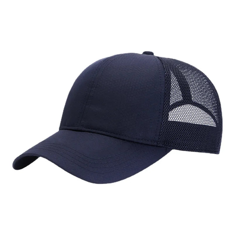 Baseball Cap Big Head Plus Size Summer Mesh Top Quality Oversize Sport Snapback Hat