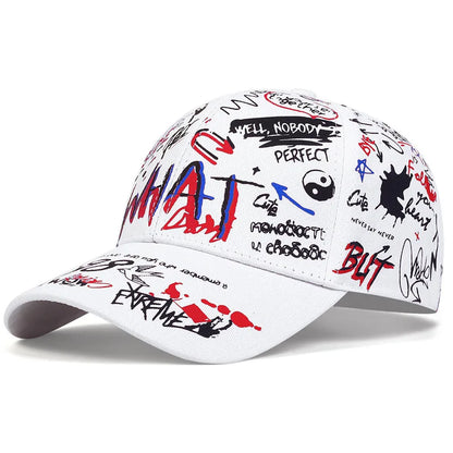 Colorful Graffiti Hip-hop Baseball Cap