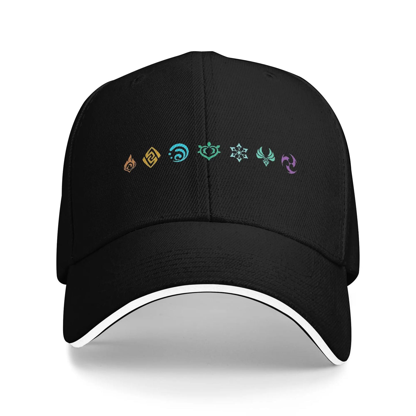 Genshin Impact Elements Impact Baseball Cap Fashion