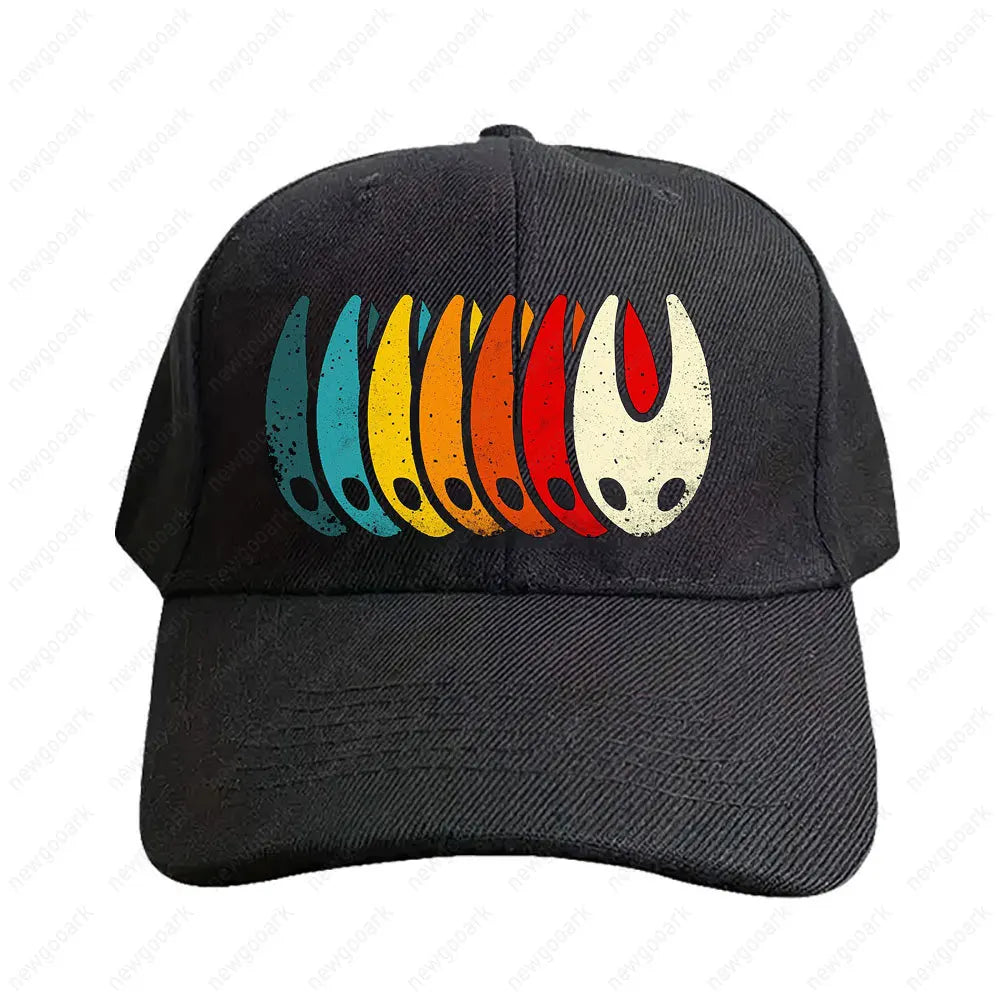 Vintage Hornet Silksong Hollow Knight Vintage Stripes Cap Baseball Caps