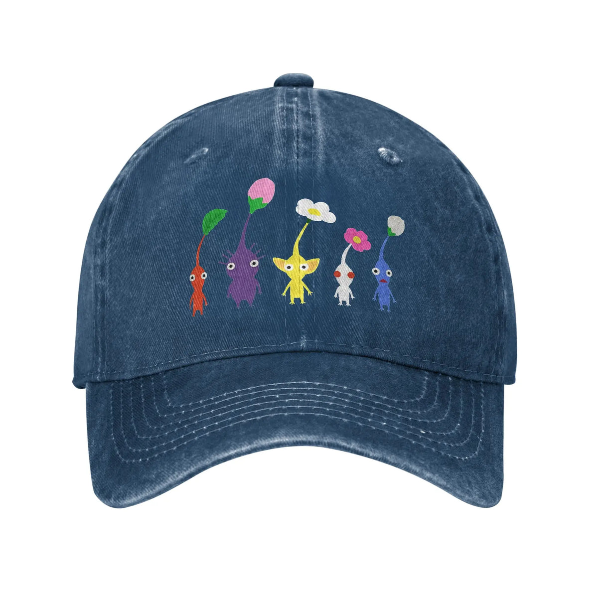 Baseball Cap Cute Pikmins
