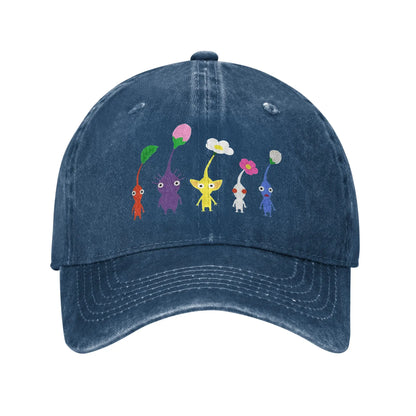 Baseball Cap Cute Pikmins