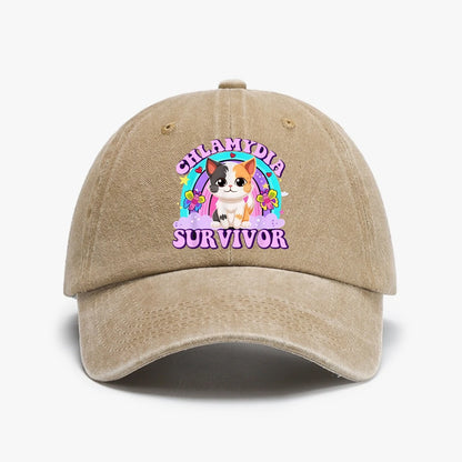 Chlamydia Survivor Cat Baseball Cap