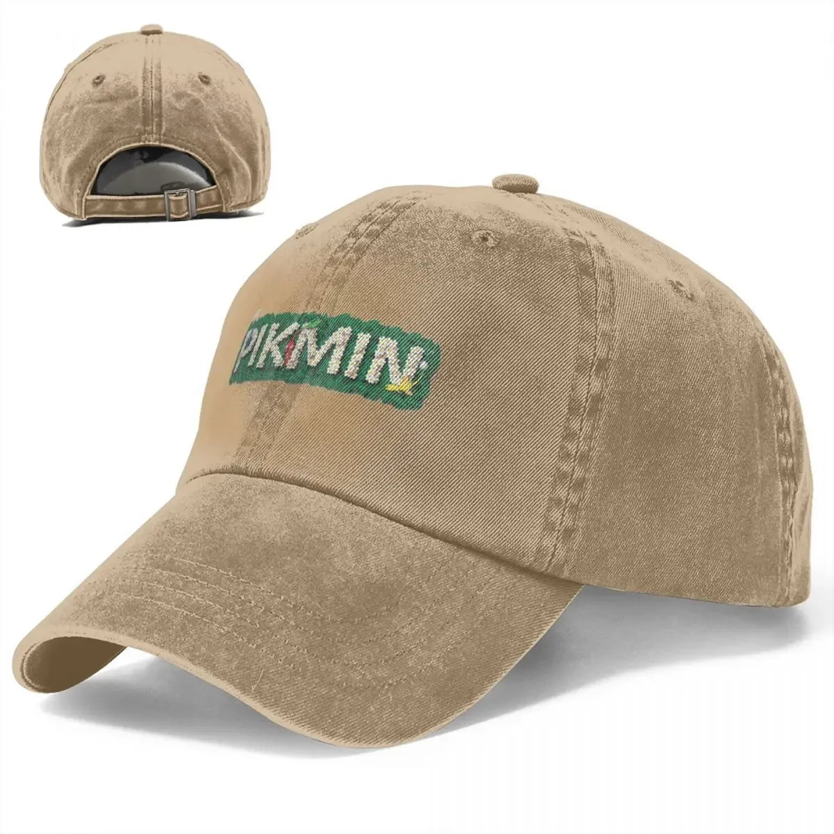 Pikmin Logo Baseball Caps Vintage Distressed Denim