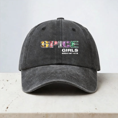 Spice Girls Letter Print Baseball Cap