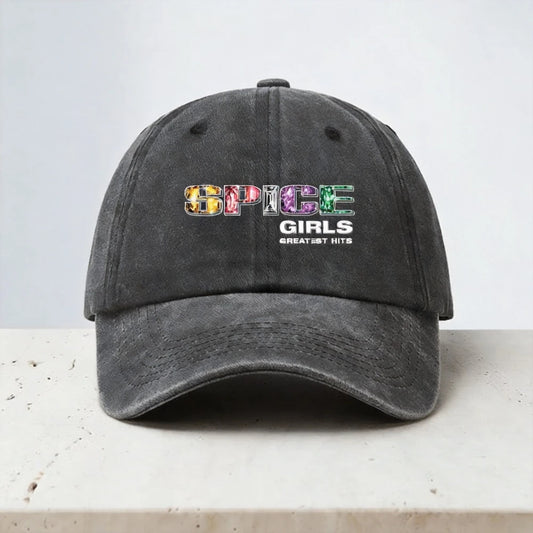 Spice Girls Letter Print Baseball Cap